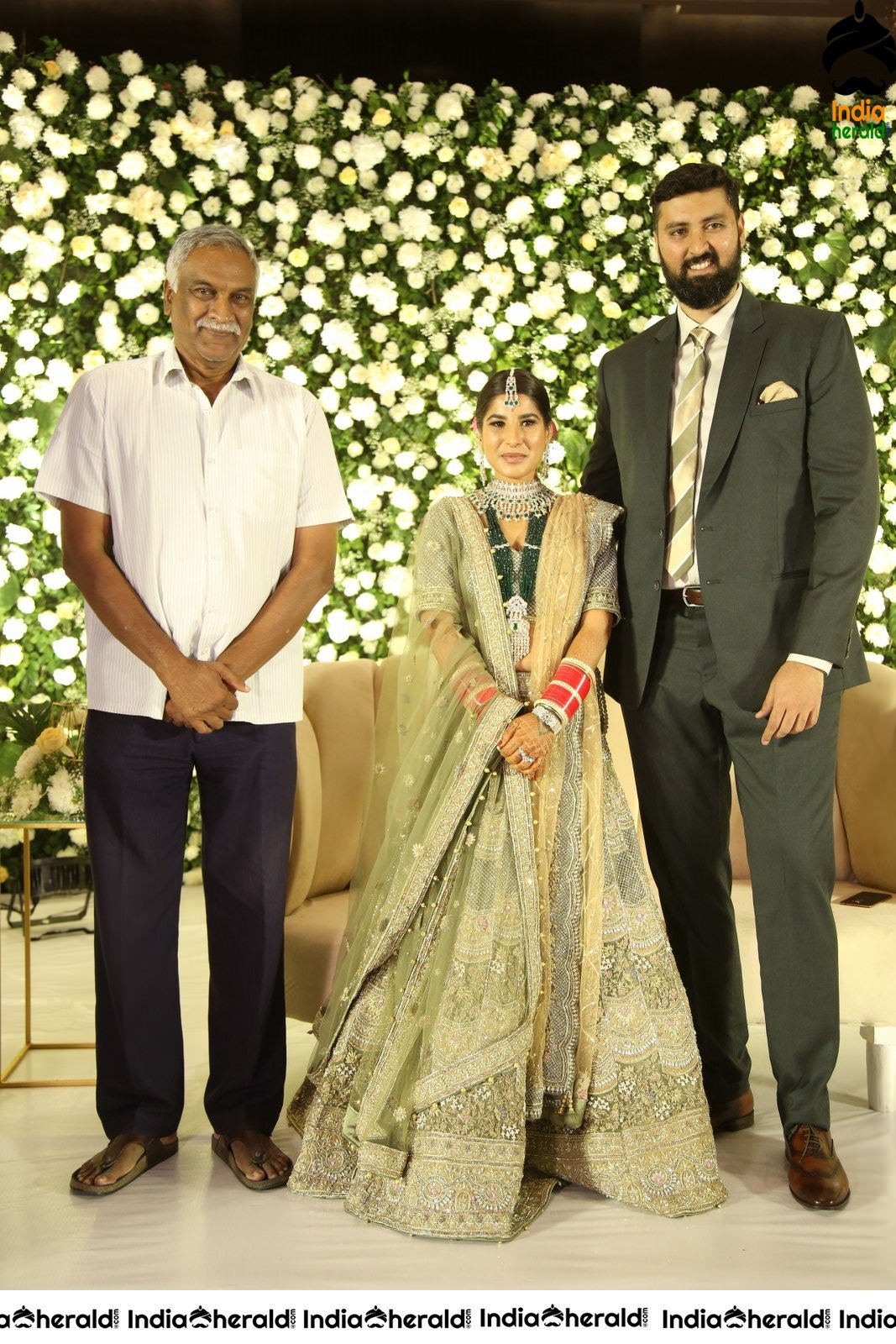 Nihar Kapoor and Amrita Wedding Reception Photos Set 4