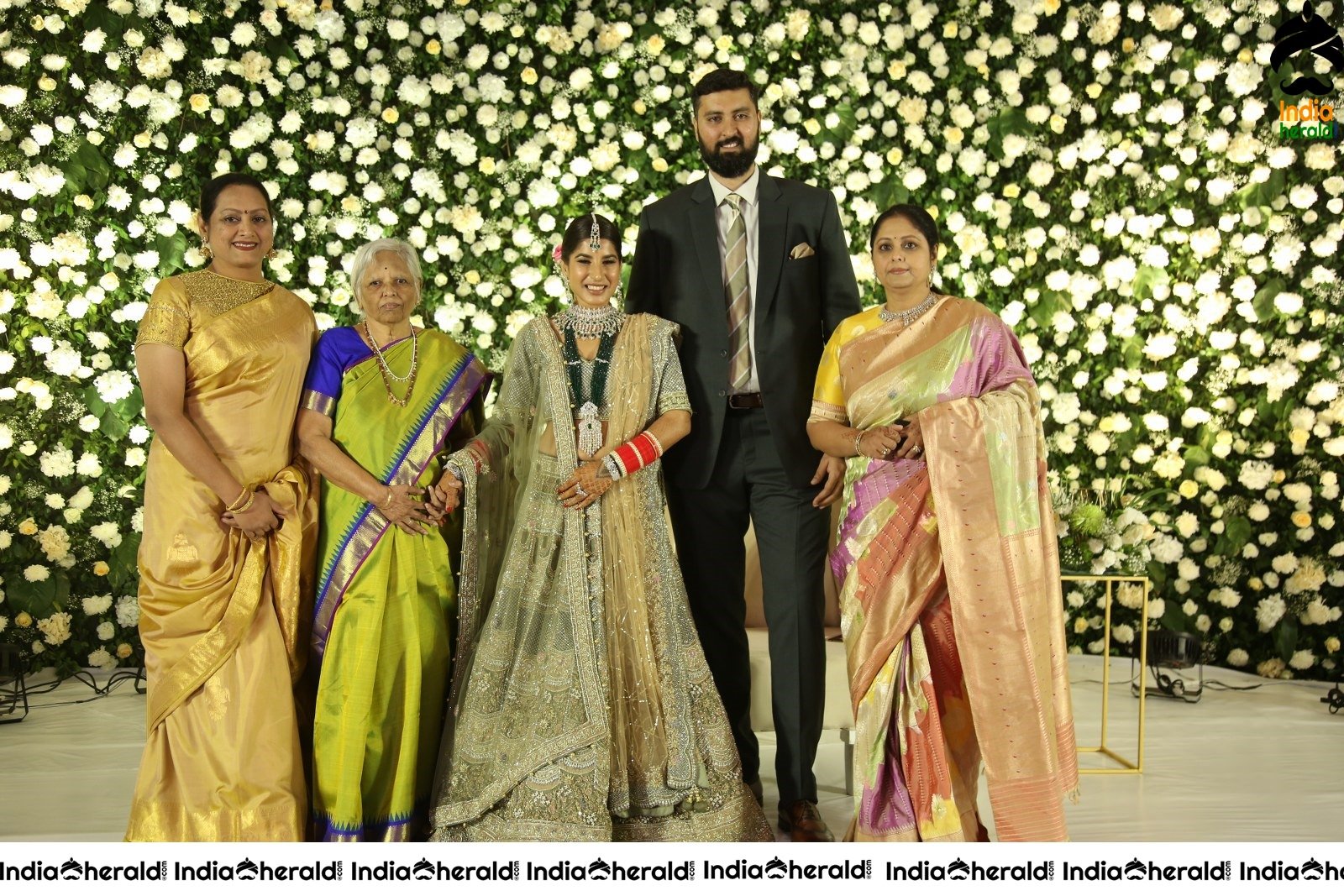 Nihar Kapoor and Amrita Wedding Reception Photos Set 4