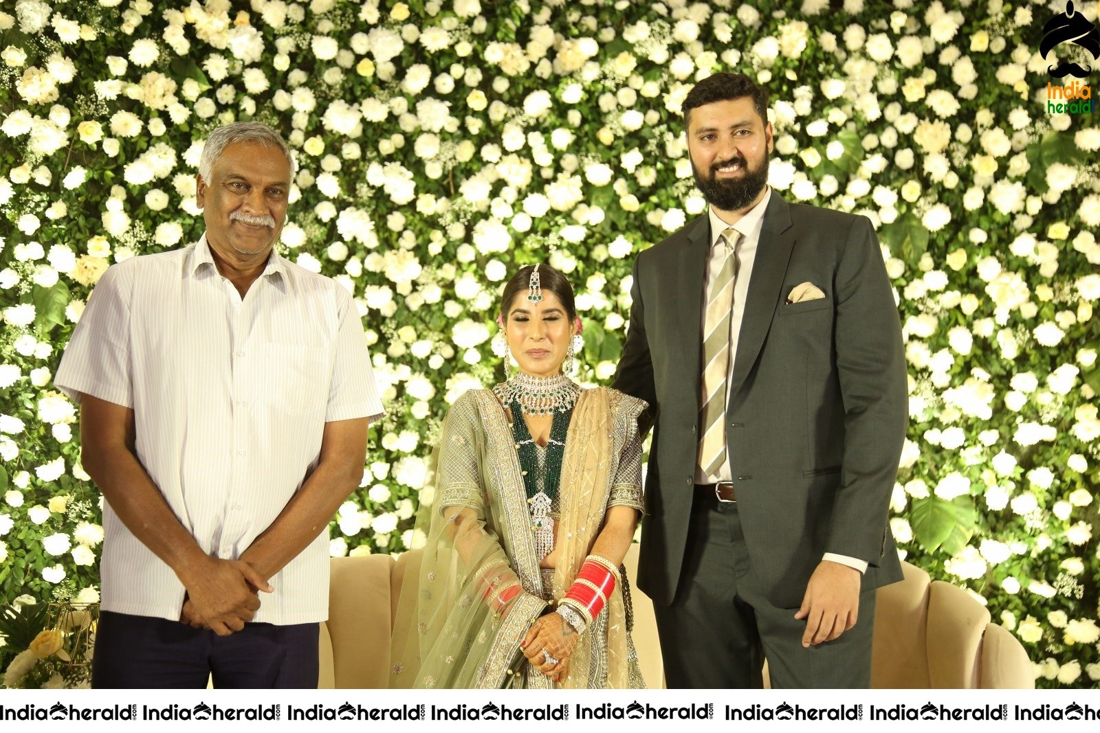 Nihar Kapoor and Amrita Wedding Reception Photos Set 4