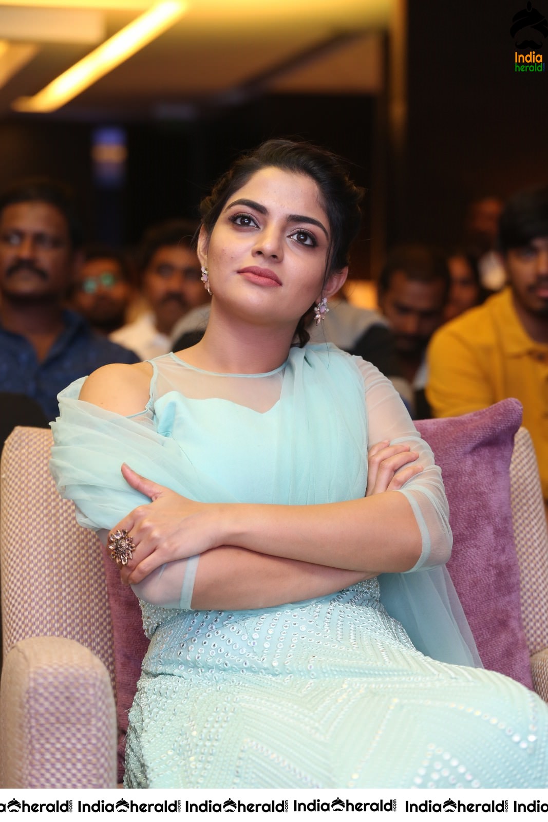 Nikhila Vimal Looking Cute at Donga Success Meet Event Set 1