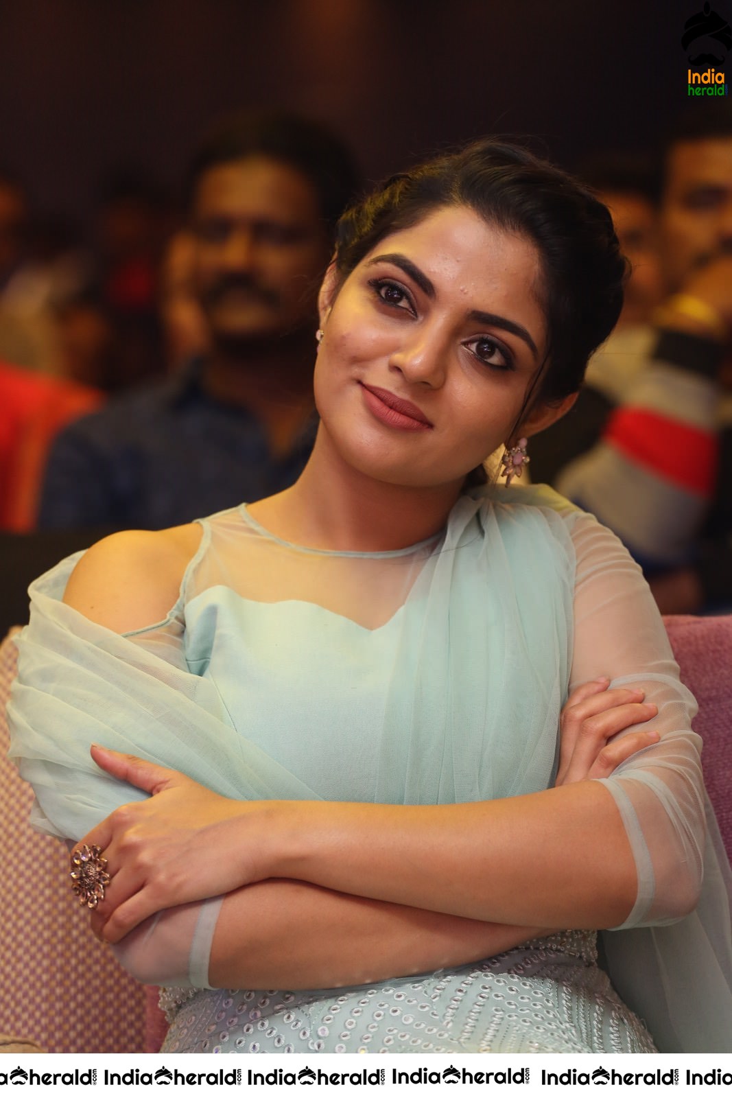 Nikhila Vimal Looking Cute at Donga Success Meet Event Set 1