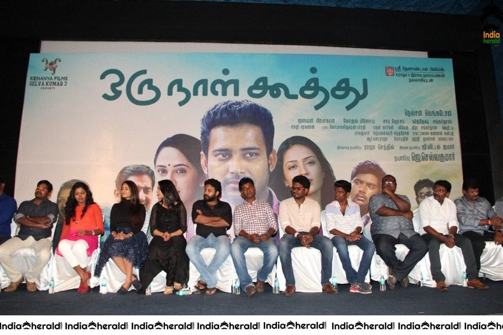 Oru Naal Koothu Press Meet Stills Set 1