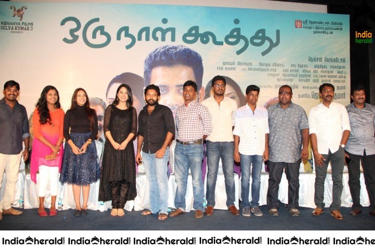 Oru Naal Koothu Press Meet Stills Set 1