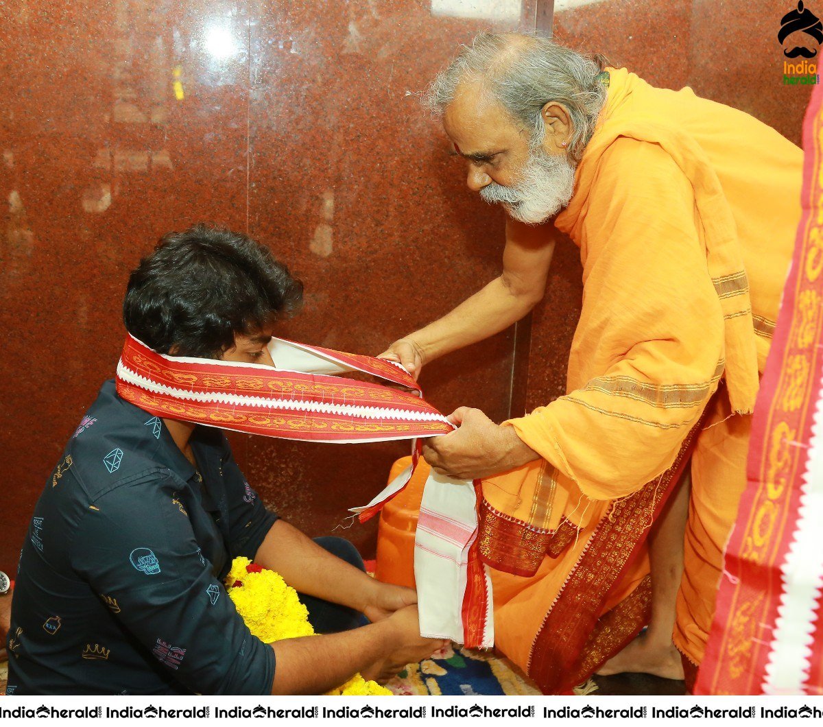 Palasa 1978 team at Durga matha temple in Vijayawada