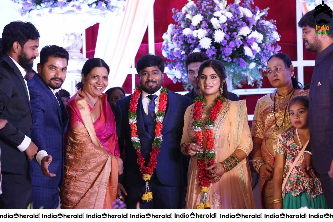 Praveen Kumar Yadav and Mahitha Shree Wedding Reception Set 2