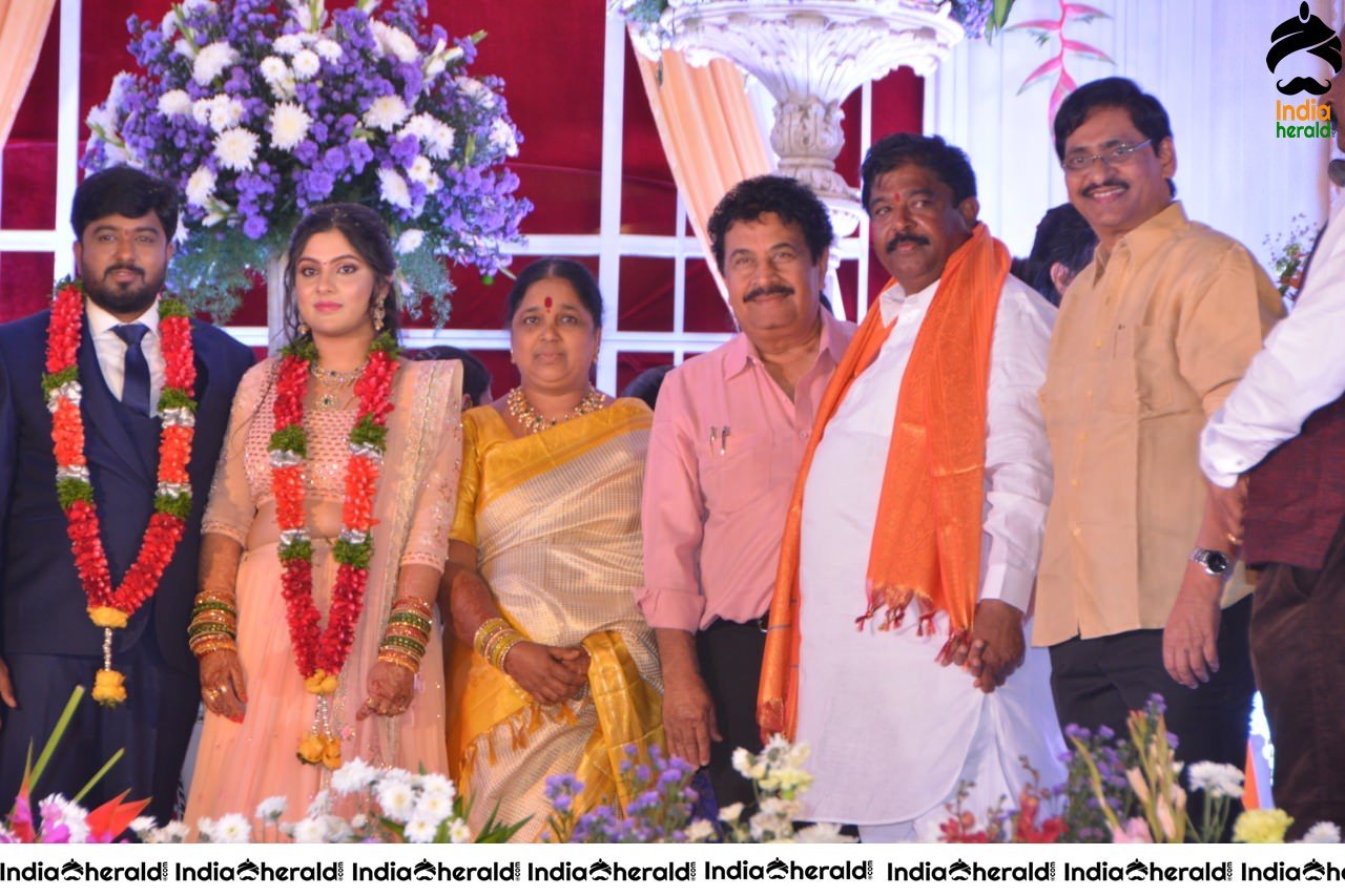 Praveen Kumar Yadav and Mahitha Shree Wedding Reception Set 2