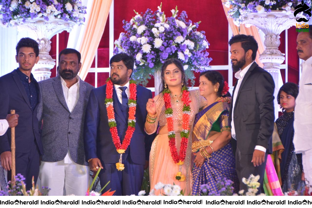 Praveen Kumar Yadav and Mahitha Shree Wedding Reception Set 2