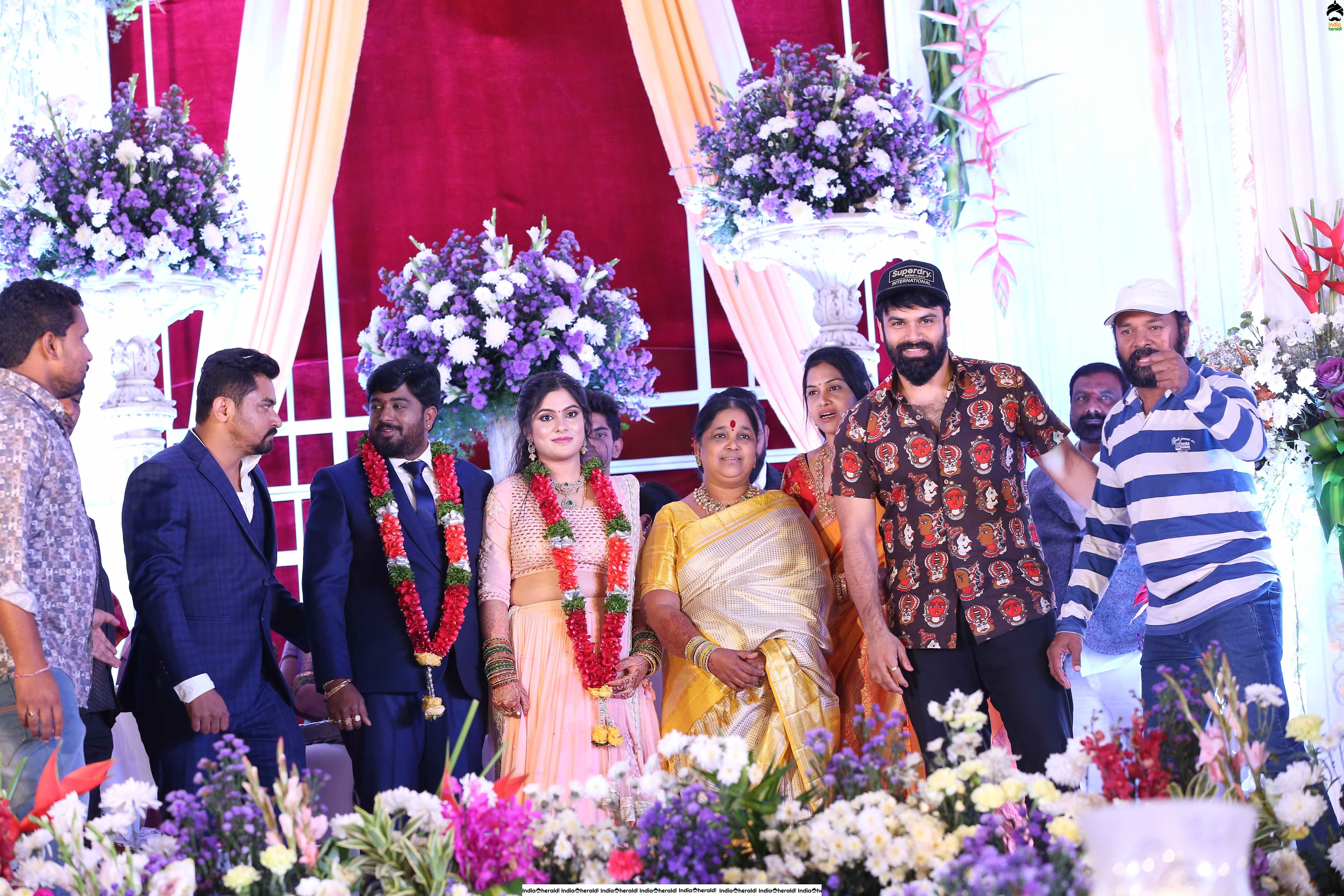 Praveen Kumar Yadav and Mahitha Shree Wedding Reception Set 2