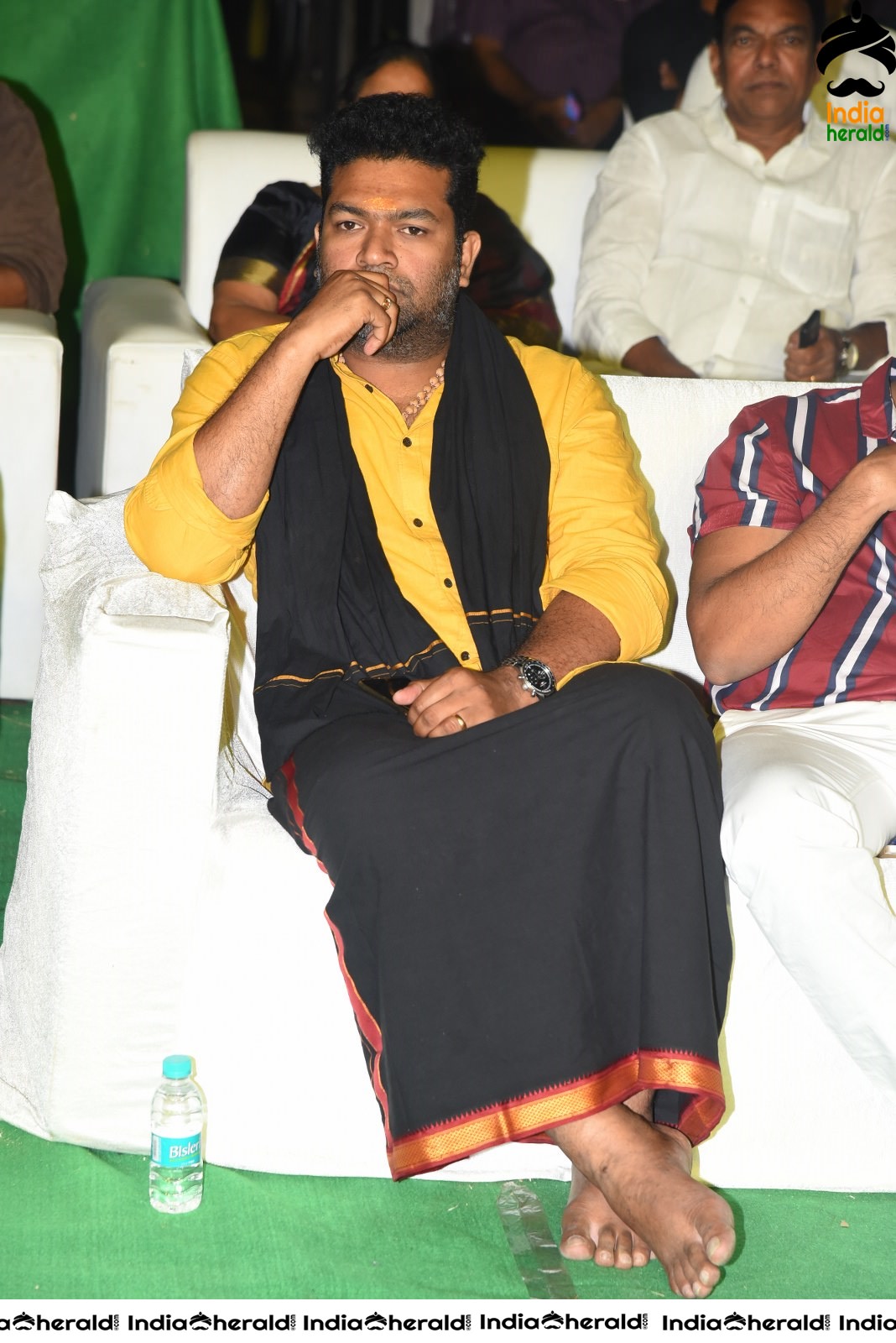 Producer of Arjun Suravaram at the Pre Release Event