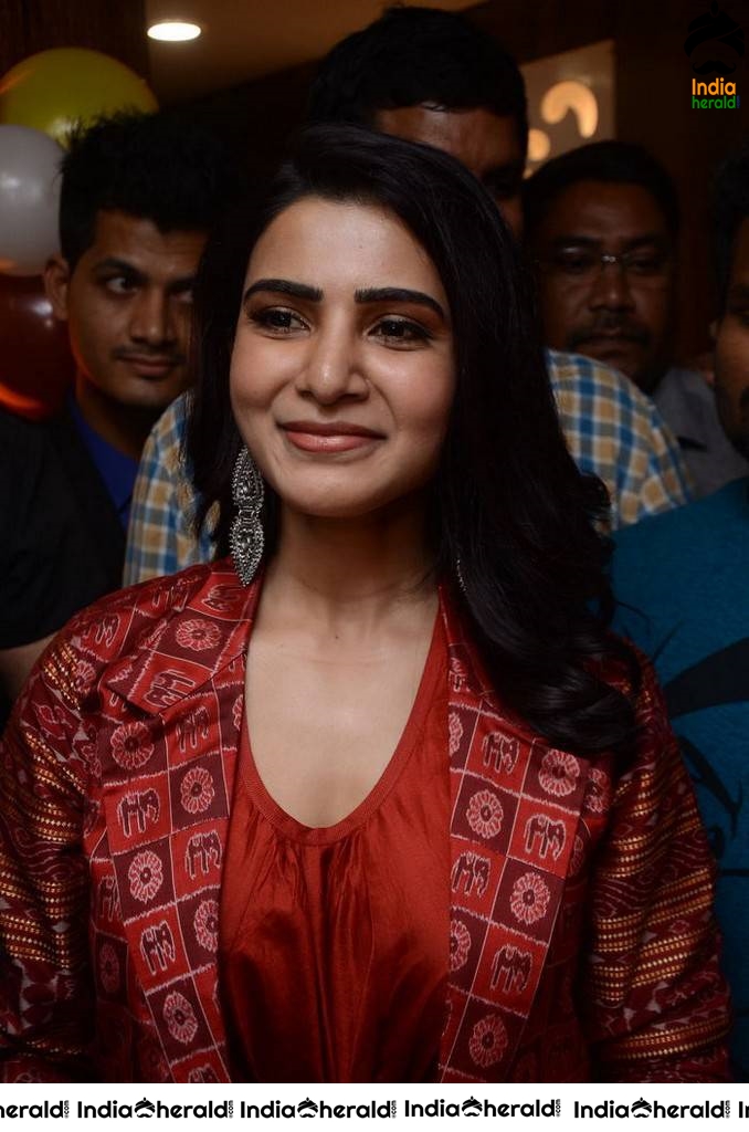 Samantha looking Gorgeous at Bahaar Cafe Opening Photos