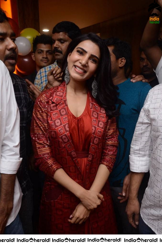 Samantha looking Gorgeous at Bahaar Cafe Opening Photos