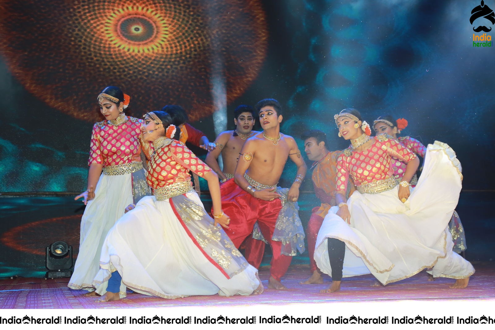 Stage Performance during Sarileru Neekevvaru Event Set 1