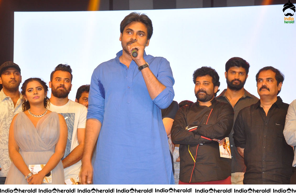 Unseen Happy Throwback Photos of Katamarayudu Event Set 4