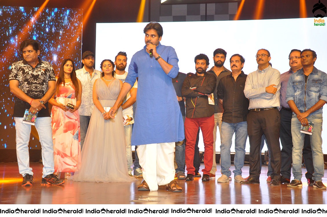 Unseen Happy Throwback Photos of Katamarayudu Event Set 4