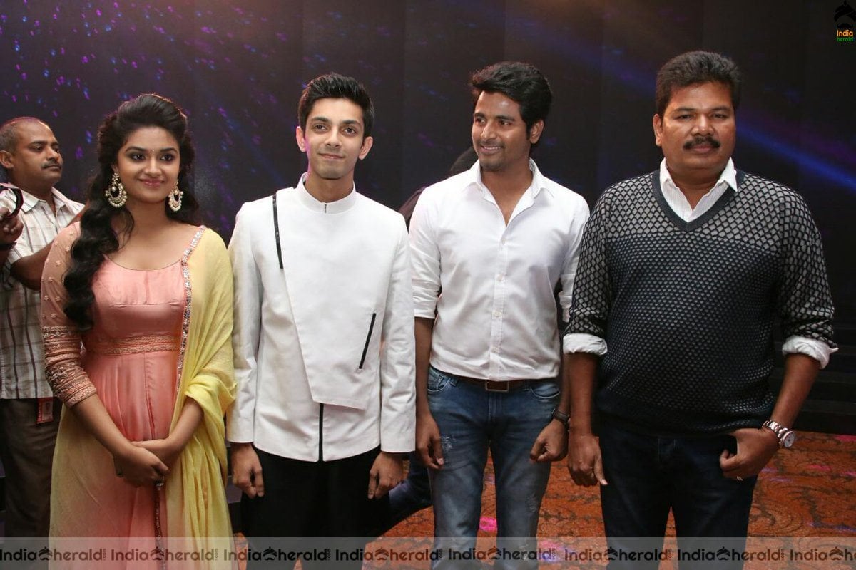 Unseen Photos from Remo Launch Event featuring SK and Keerthy Suresh Set 4