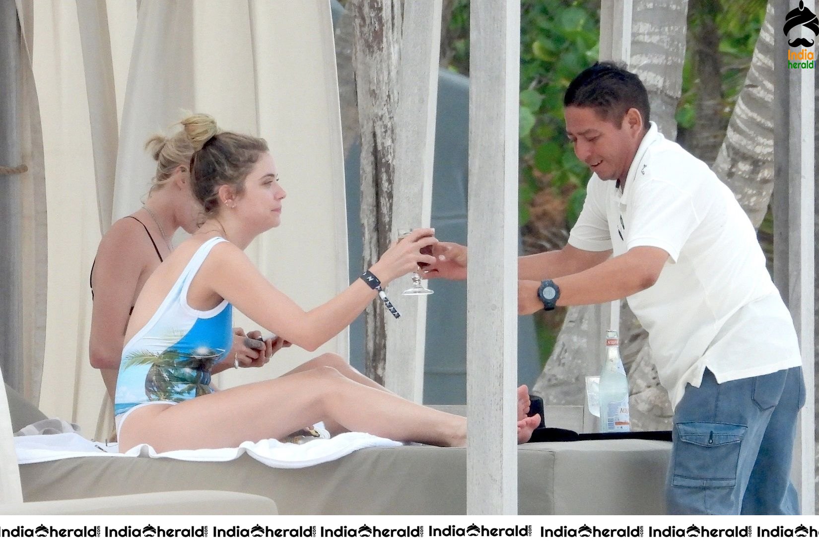 Cara Delevingne and Ashley Benson in Bikini enjoying the sunny weather in Tulum