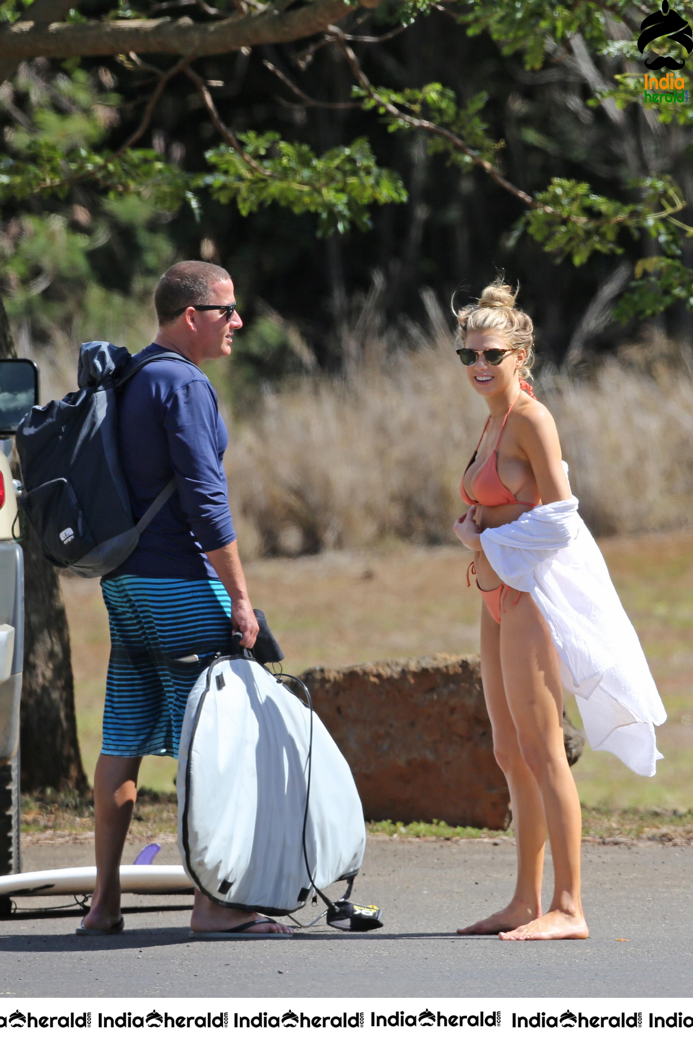 Charlotte McKinney Wearing a Bikini in Hawaii Set 2