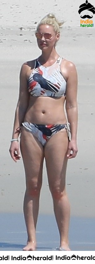 Katherine Heigl Wearing a Bikini at a Beach in Cabo San Lucas