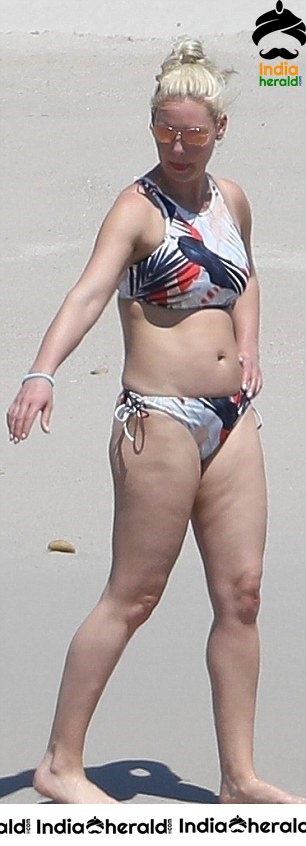 Katherine Heigl Wearing a Bikini at a Beach in Cabo San Lucas