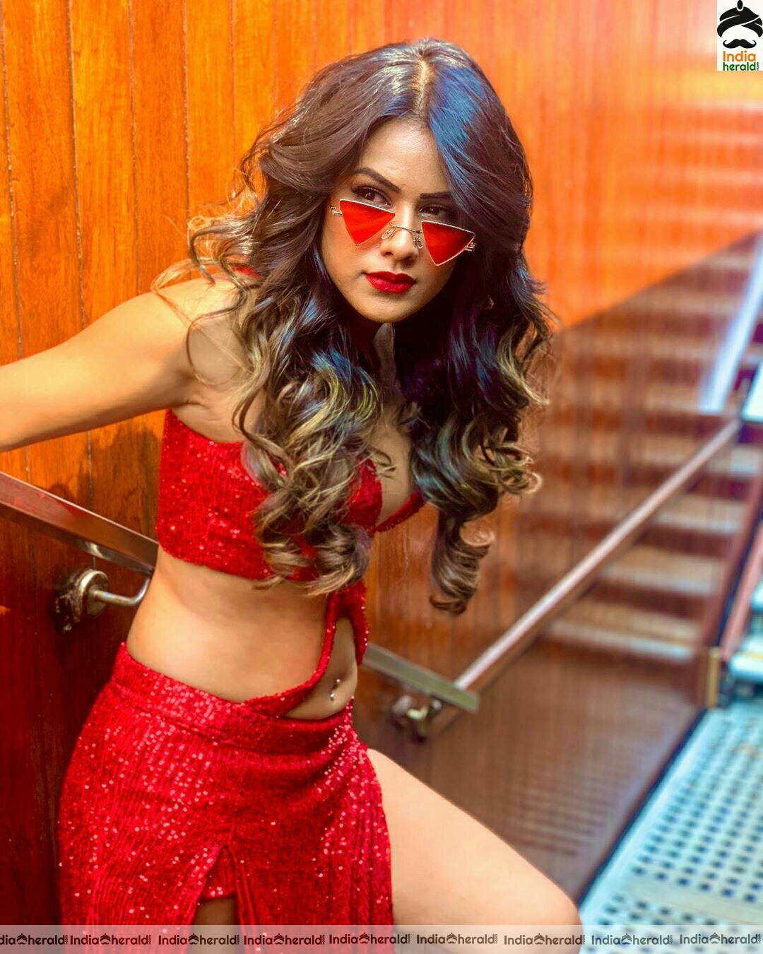 Nia Sharma Latest Red Hot Stills