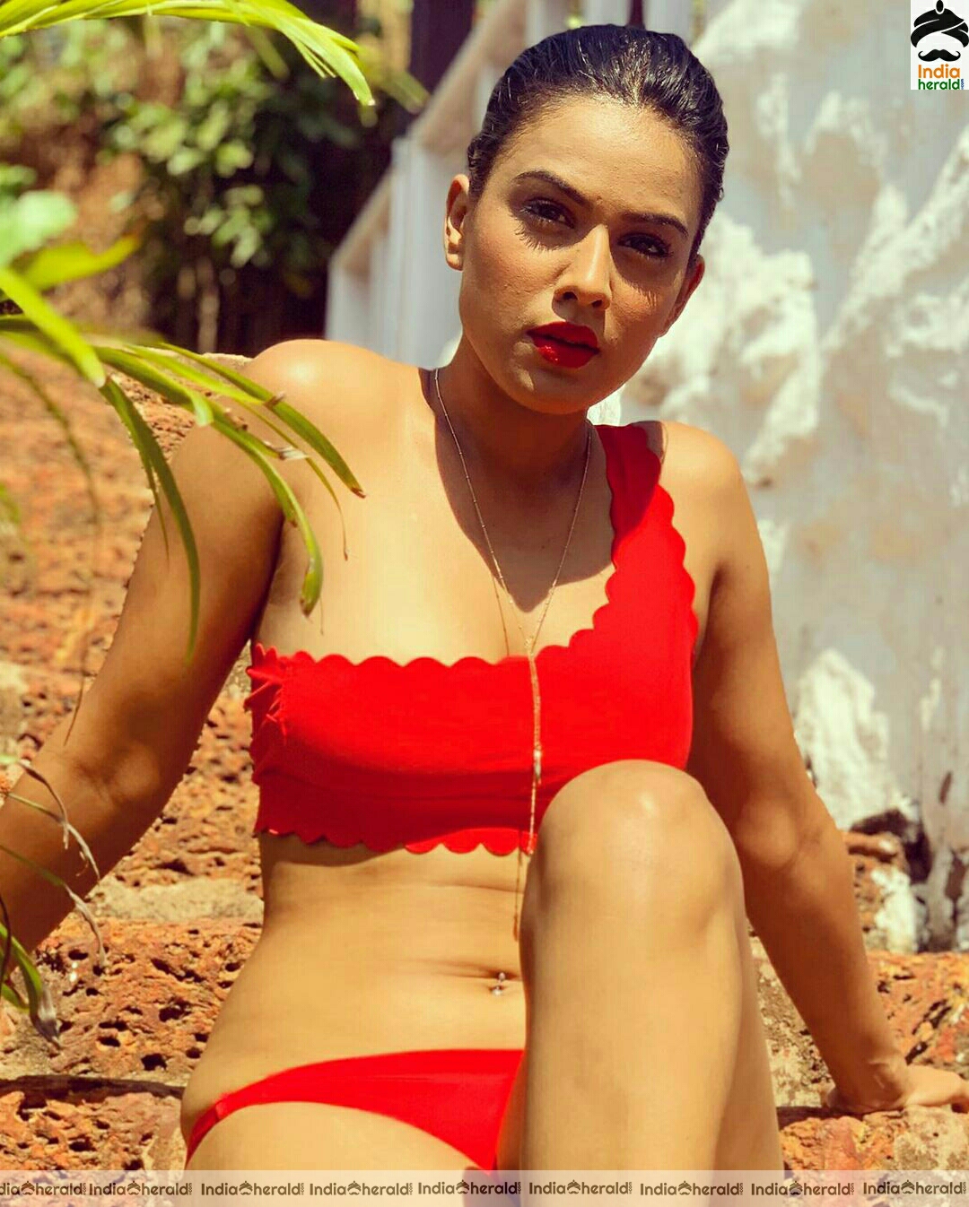 Nia Sharma Latest Red Hot Stills