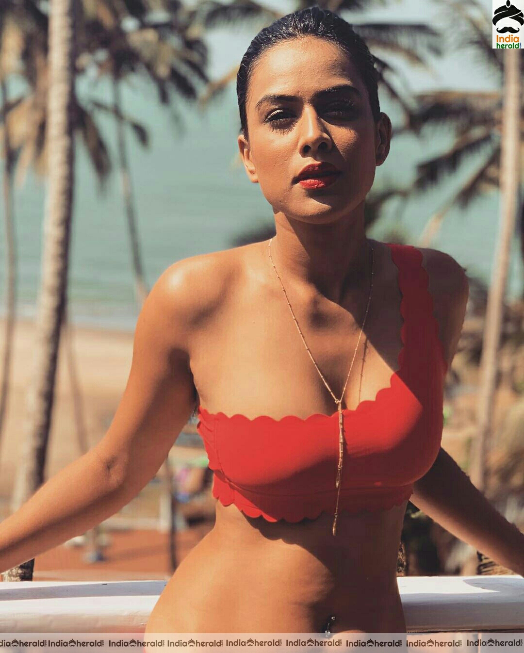 Nia Sharma Latest Red Hot Stills