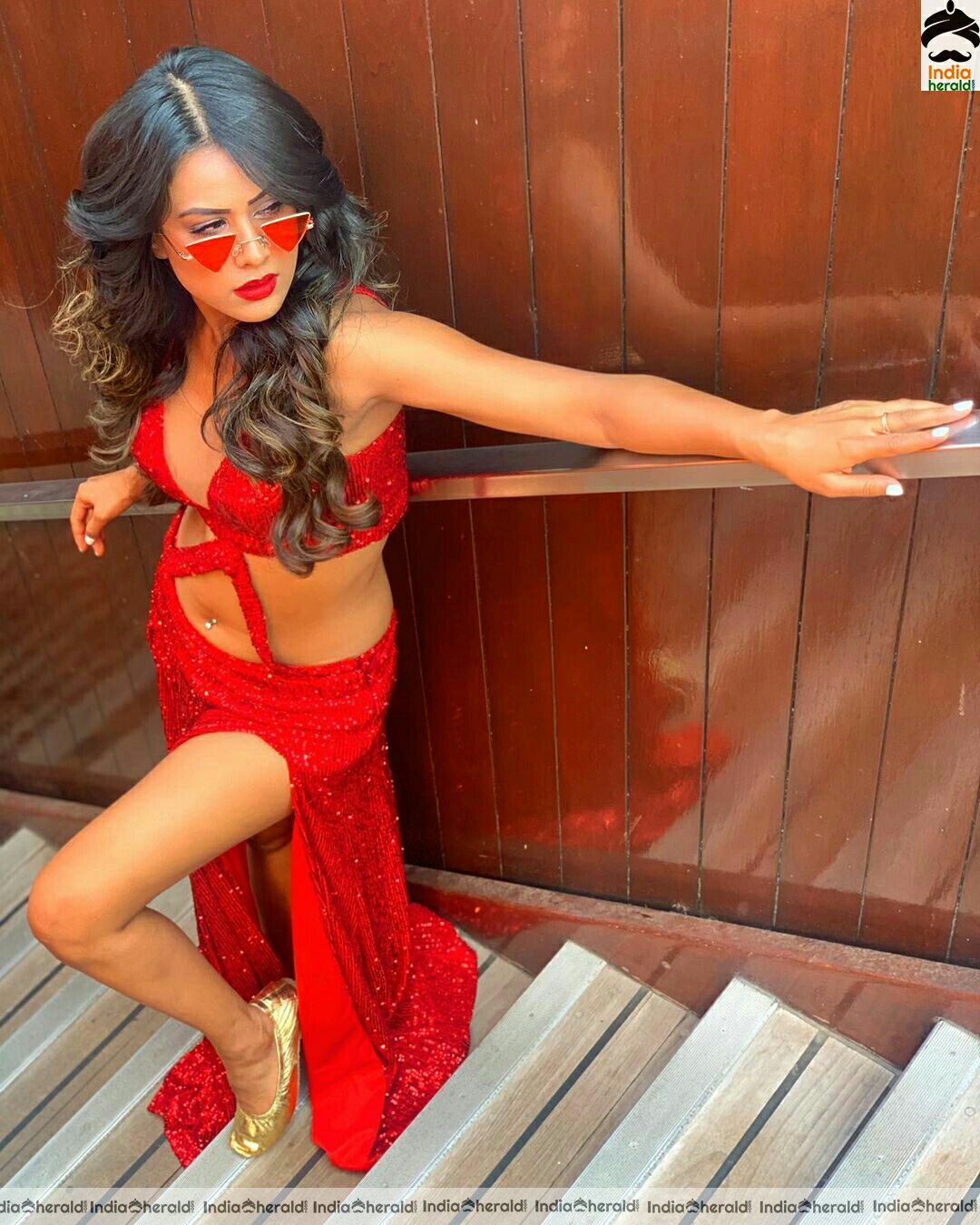 Nia Sharma Latest Red Hot Stills