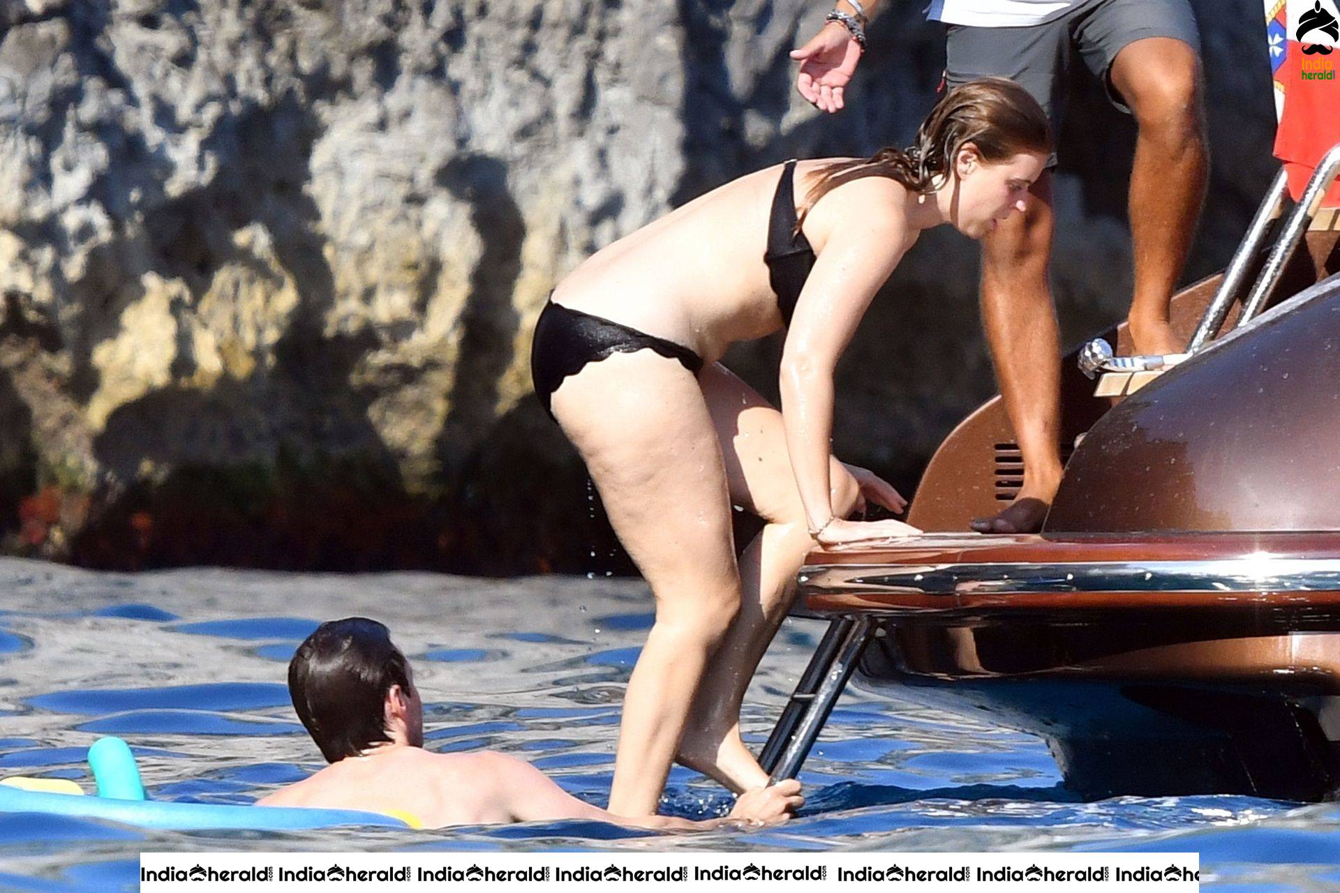 Princess Beatrice wears bikini on summer break in Capri