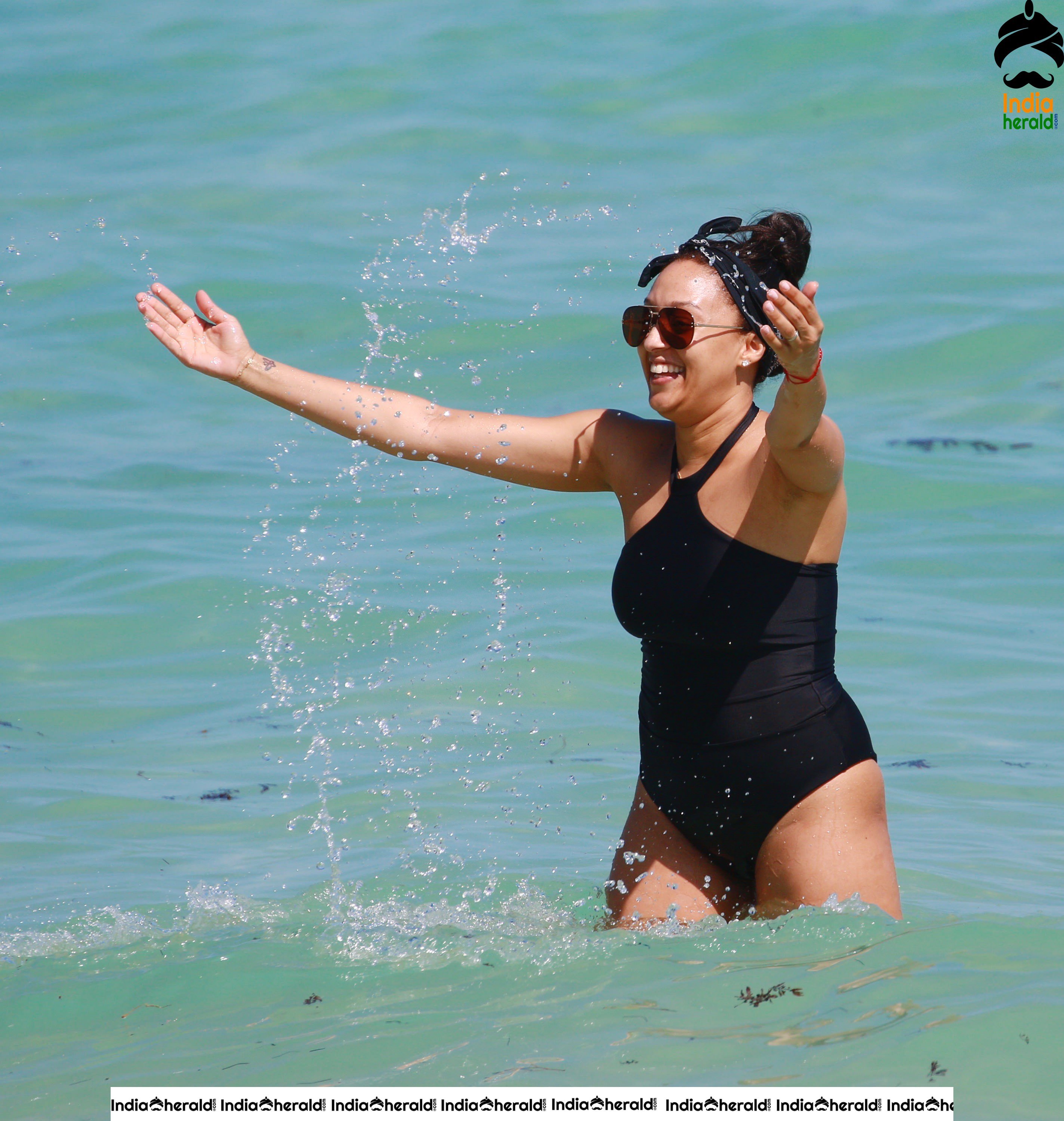 Tia Mowry Hot at Miami Beach Set 1