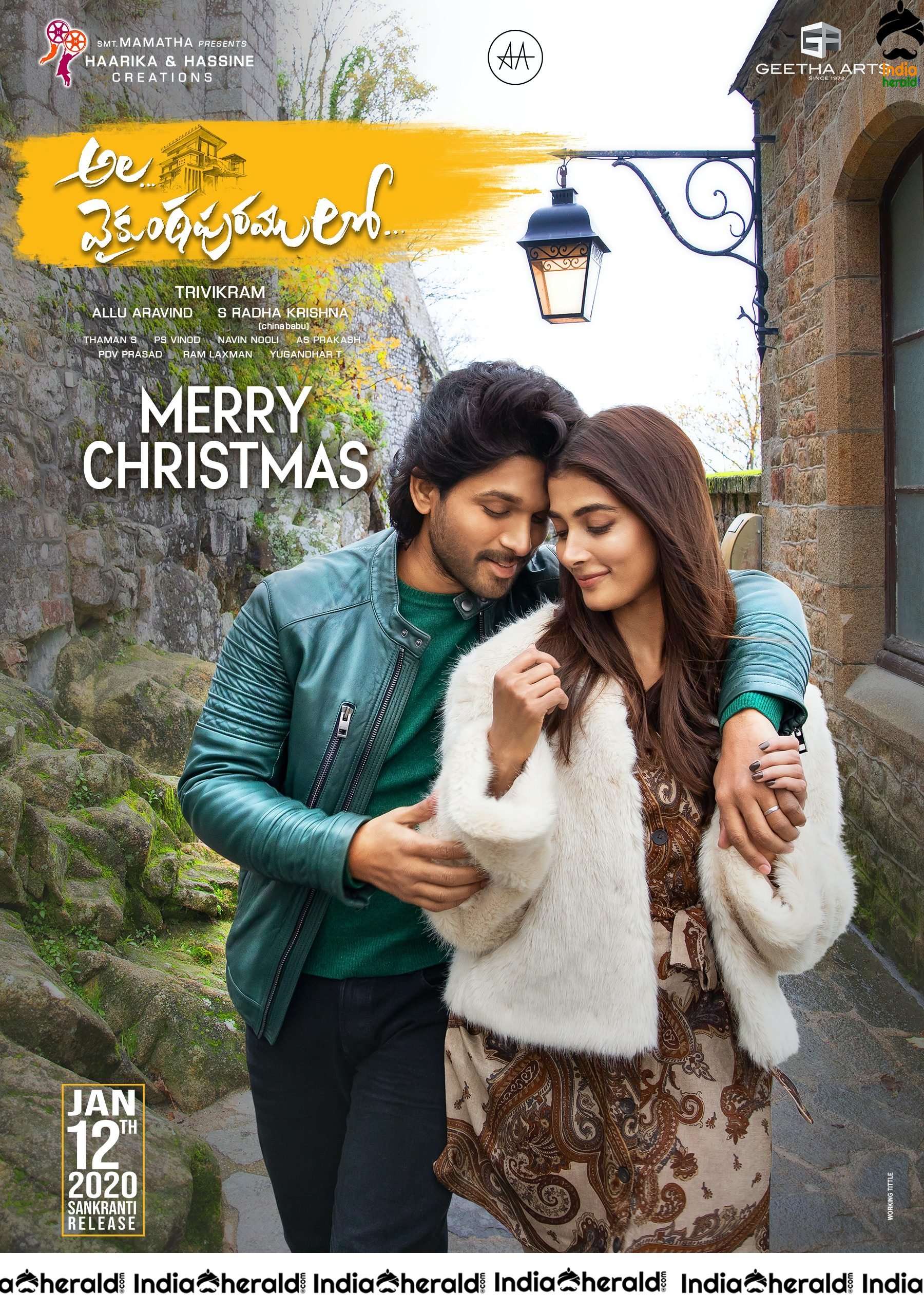 Ala Vaikunthapurramuloo Christmas Poster and Still