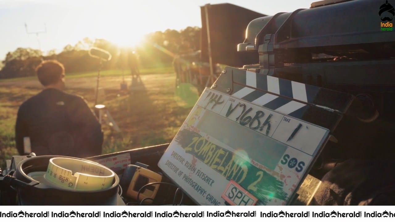 INDIA HERALD EXCLUSIVE BTS UNSEEN PHOTOS of ZOMBIELAND DOUBLE TAP Set 5