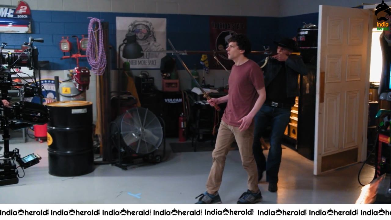 INDIA HERALD EXCLUSIVE BTS UNSEEN PHOTOS of ZOMBIELAND DOUBLE TAP Set 5