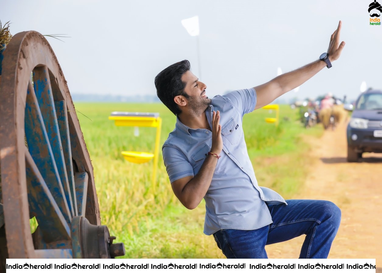 Nithiin and Rashmika in Bheeshma Movie Stills