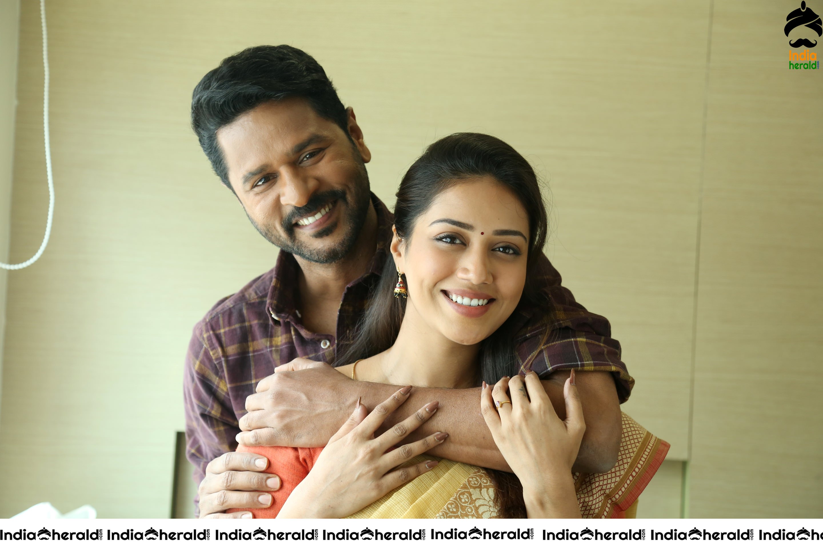 Prabhu Deva and Nivetha Pethuraj from Krishna Manohar IPS Movie Stills