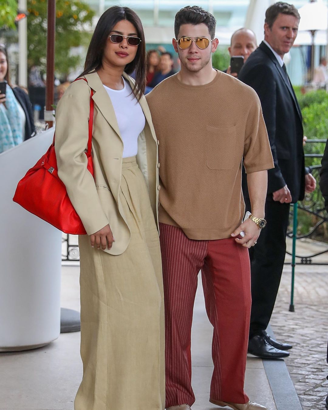 Priyanka Chopra spotted with her Husband Nick Jonas in New York