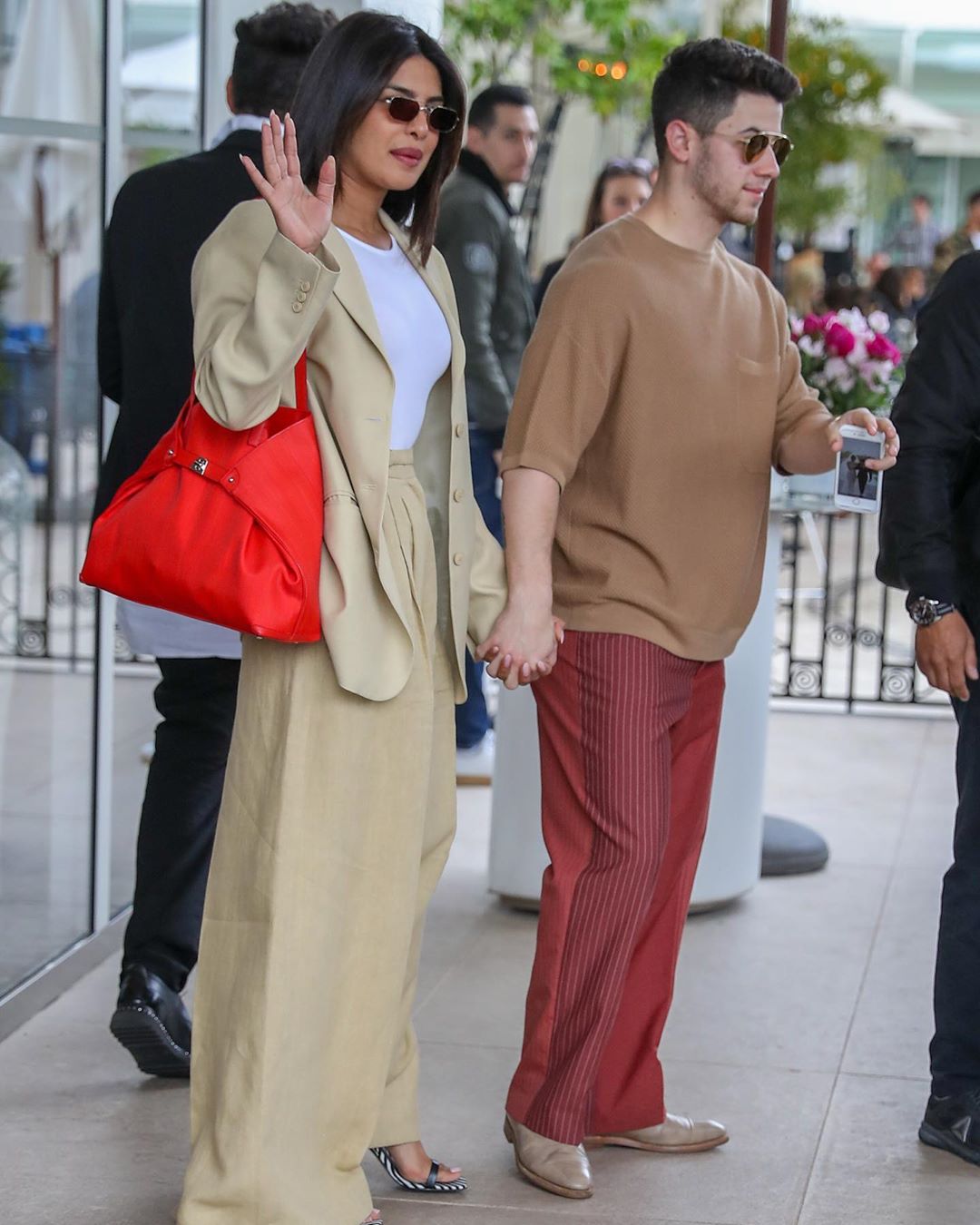 Priyanka Chopra spotted with her Husband Nick Jonas in New York