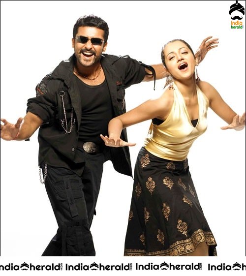 Rare and Unseen Hot Photoshoot of Trisha and Surya from Aaru Movie Set 2