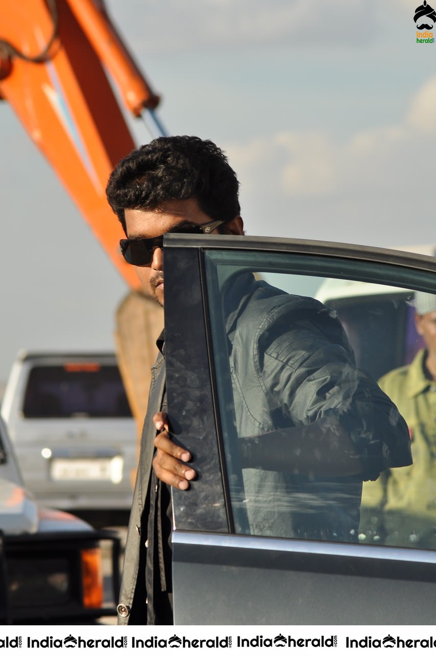 Rare and Unseen Photos of Actor Vijay 50th movie SURAA Set 2