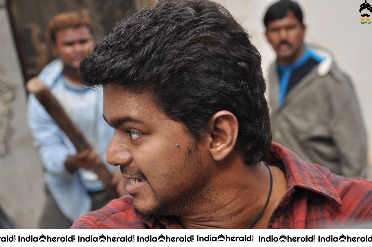 Rare and Unseen Photos of Actor Vijay 50th movie SURAA Set 3