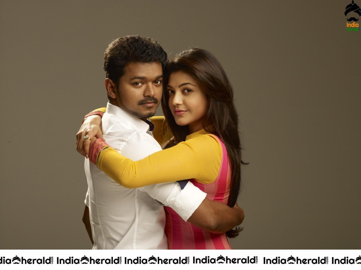 Rare and Unseen Photos of Vijay and Kajal Aggarwal from Jilla movie Set 1