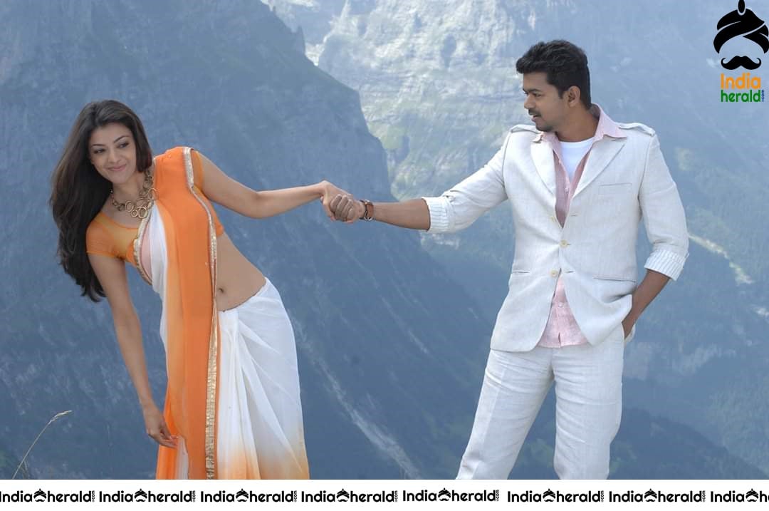 Rare and Unseen Photos of Vijay and Kajal from Thuppakki Movie Set 2