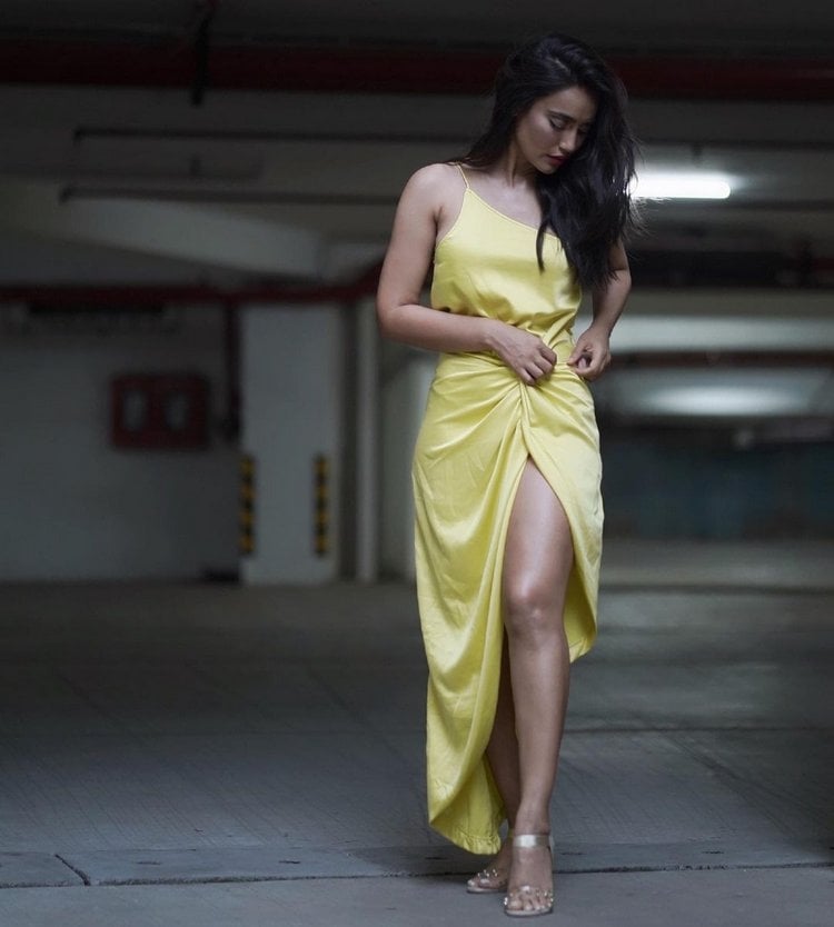 Surbhi Jyoti Latest Photos In Yellow Dress