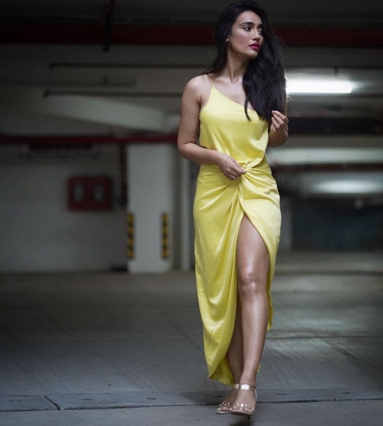 Surbhi Jyoti Latest Photos In Yellow Dress