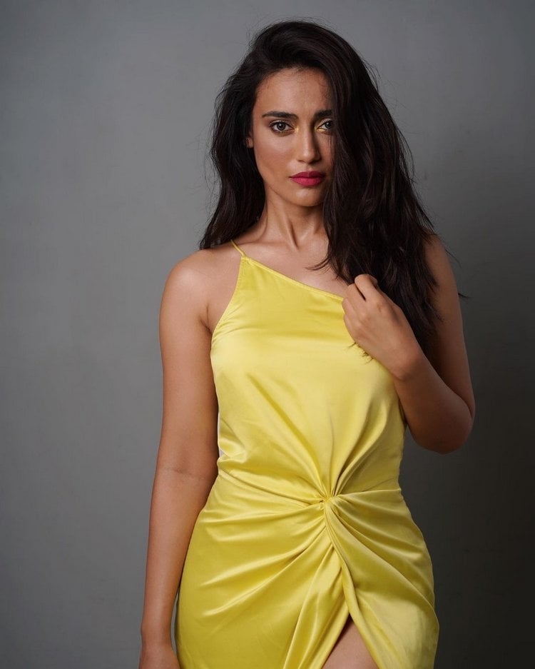 Surbhi Jyoti Latest Photos In Yellow Dress