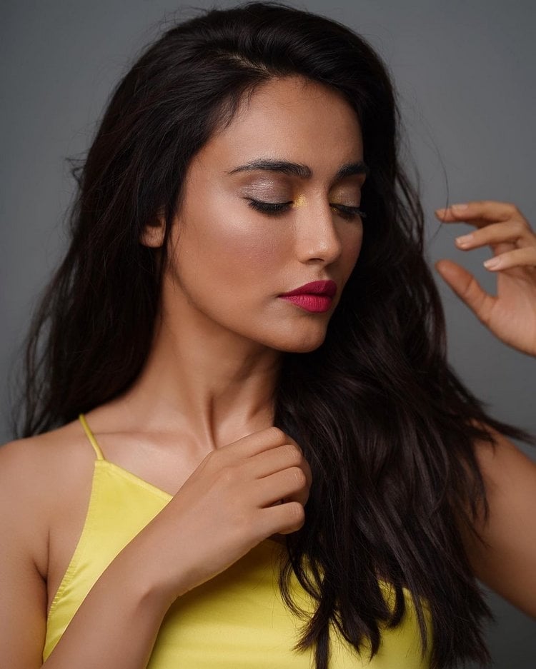 Surbhi Jyoti Latest Photos In Yellow Dress