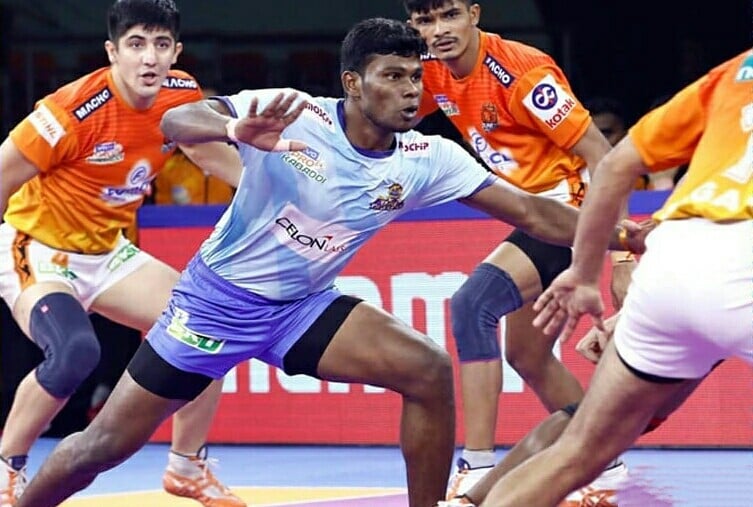 Pro Kabaddi 2019 Tamil Thalaivas Vs Puneri Paltan