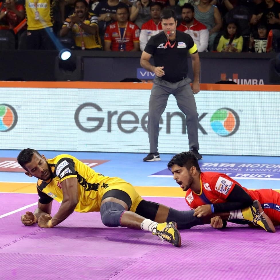 Pro Kabaddi 2019 Telugu Titans Vs UP Yoddha