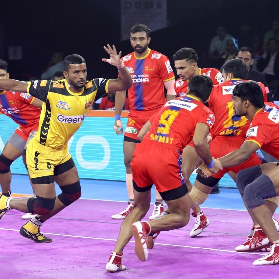 Pro Kabaddi 2019 Telugu Titans Vs UP Yoddha