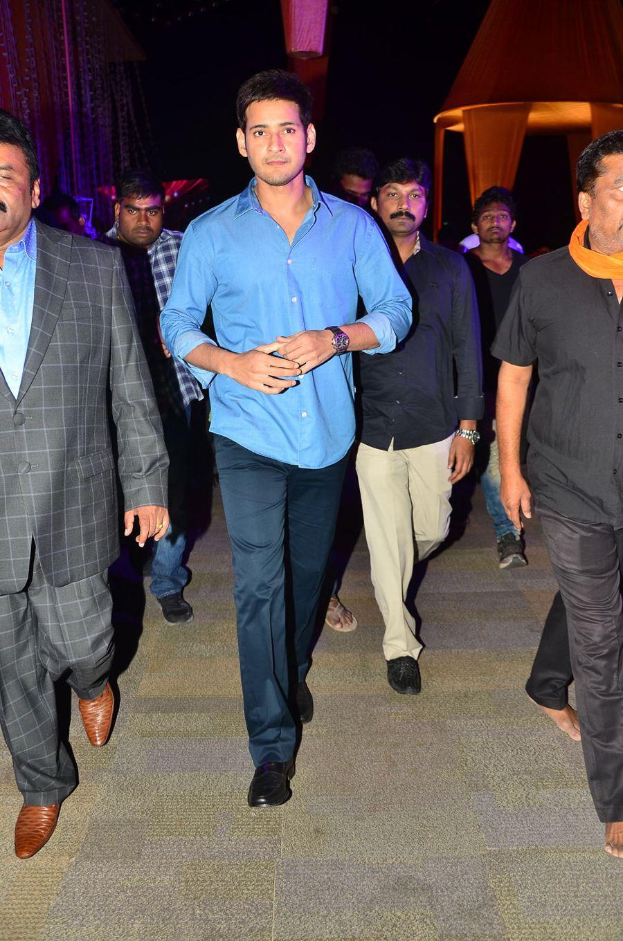 Mahesh Babu at Talasani Srinivas Yadav Daughter Wedding Reception Stills