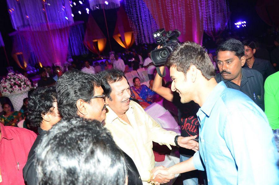 Mahesh Babu at Talasani Srinivas Yadav Daughter Wedding Reception Stills